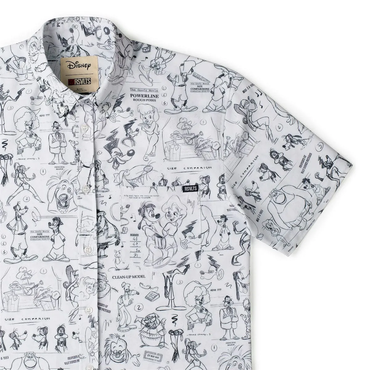 Disney's A Goofy Movie "Art of A Goofy Movie" – KUNUFLEX Short Sleeve Shirt