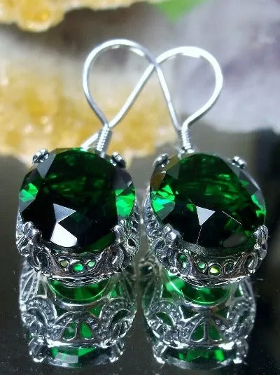 E70, Edward Earrings, Choice of Gemstones, Edwardian Jewelry #E70