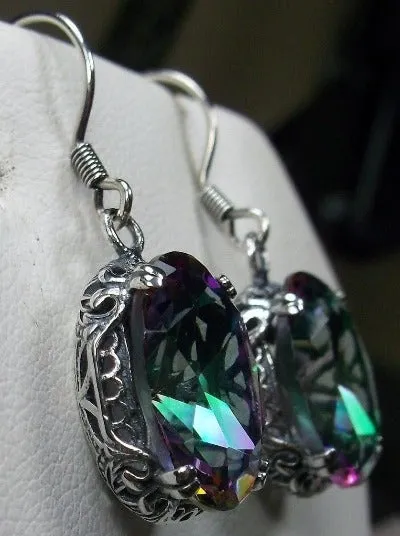 E70, Edward Earrings, Choice of Gemstones, Edwardian Jewelry #E70