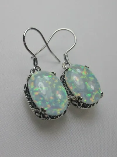 E70, Edward Earrings, Choice of Gemstones, Edwardian Jewelry #E70