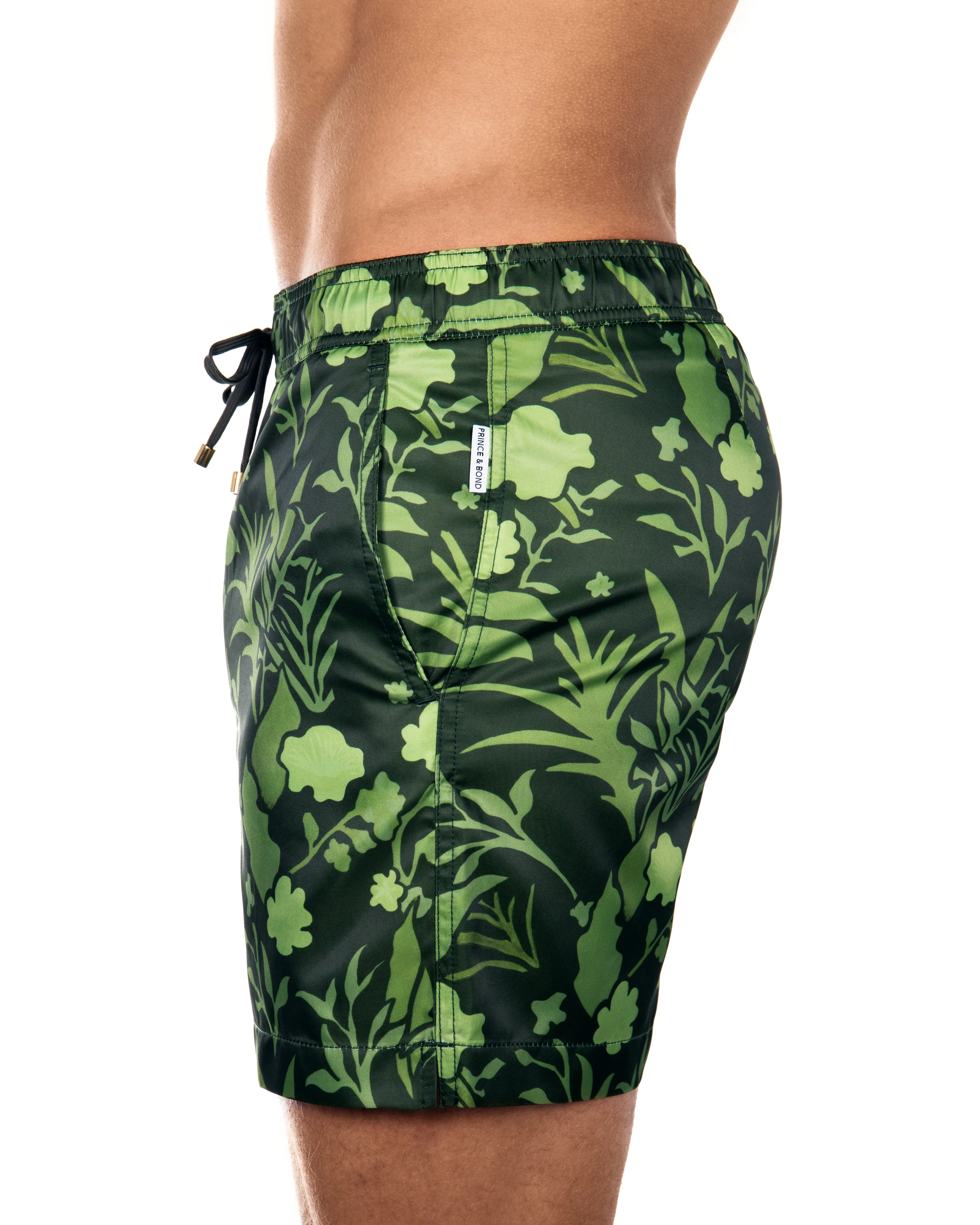 Easton Swim Shorts in Jungle print