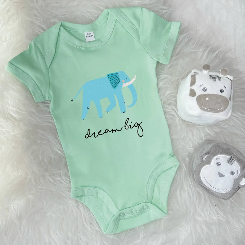 Elephant Dream Big Jungle Babygrow