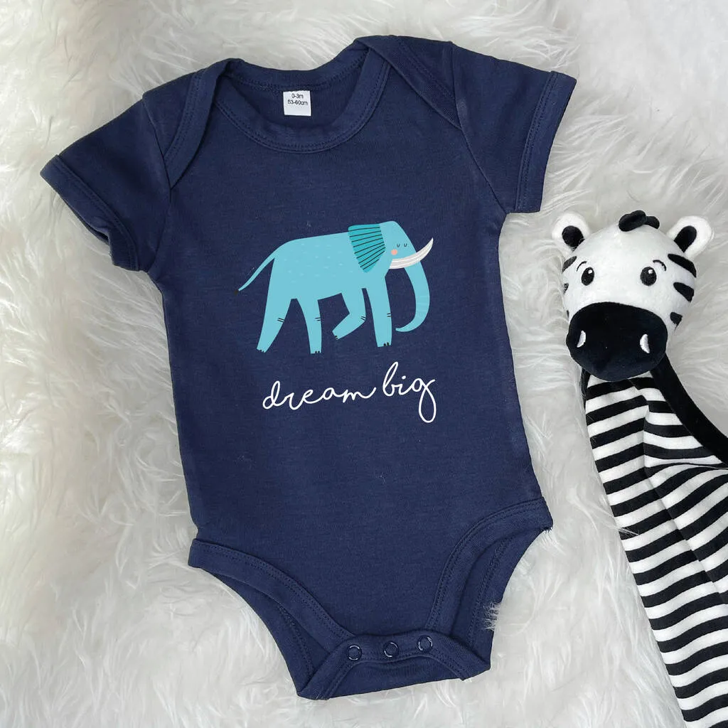 Elephant Dream Big Jungle Babygrow