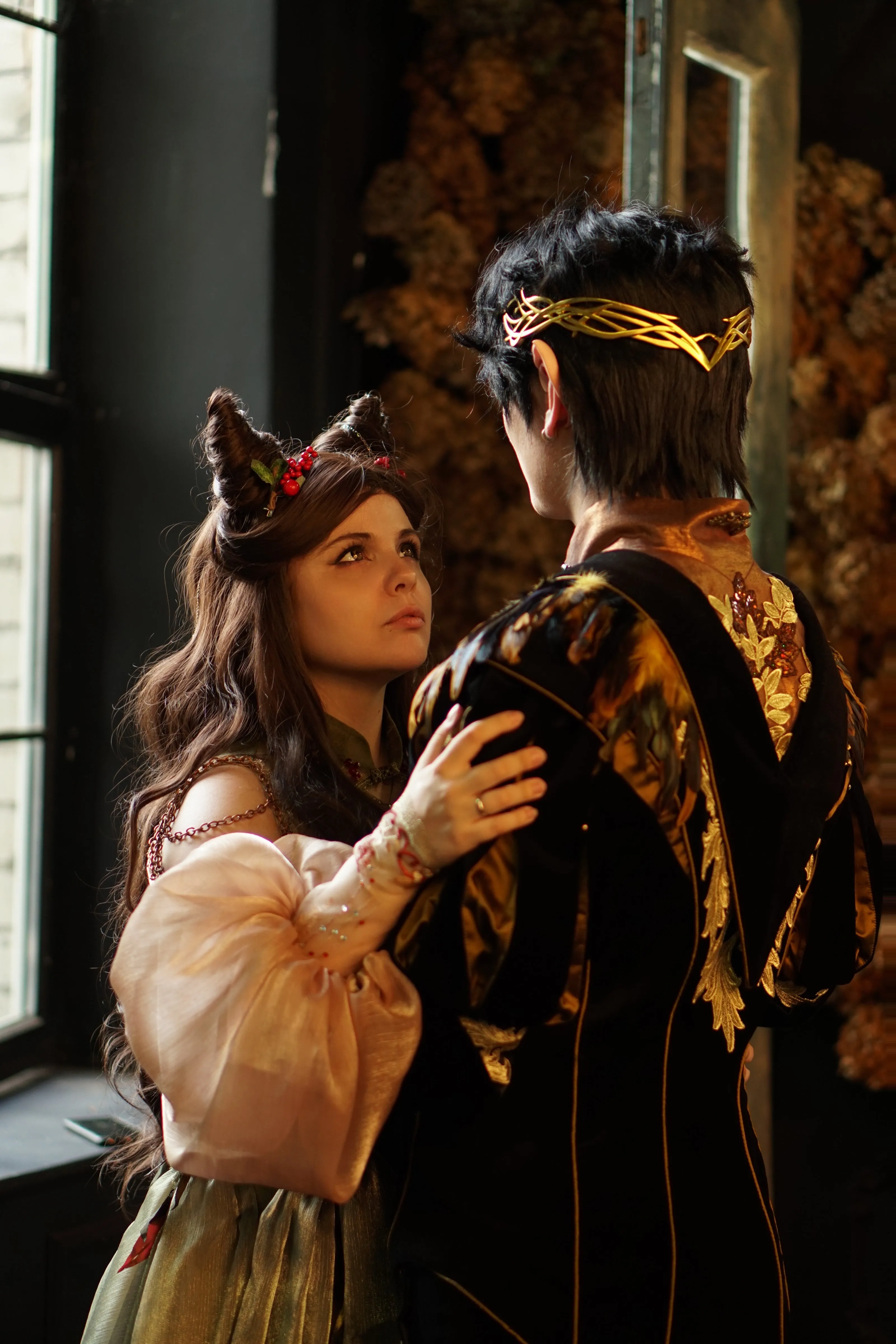 Fantasy book cosplay, wedding costume for men