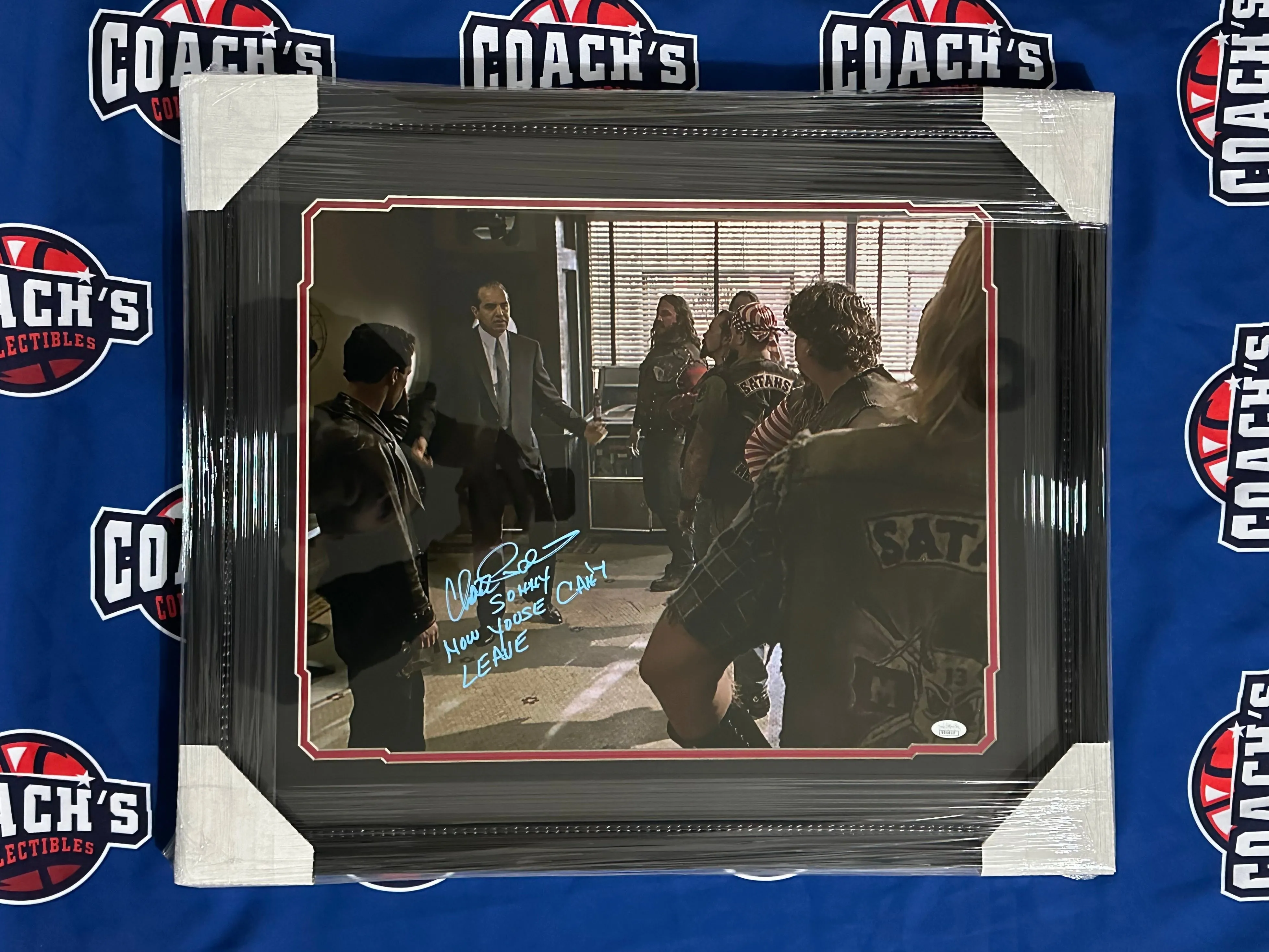 FRAMED Chazz Palminteri Autographed 11x14 A Bronx Tale Bar Scene Photo w/ Multi Inscr (JSA)