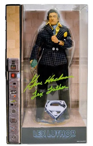 Gene Hackman Signed Autographed "Lex Luthor" Superman Mattel Action Figure (ASI COA)