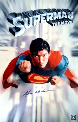 Gene Hackman Signed Autographed "Superman" 11x17 Movie Poster (ASI COA)