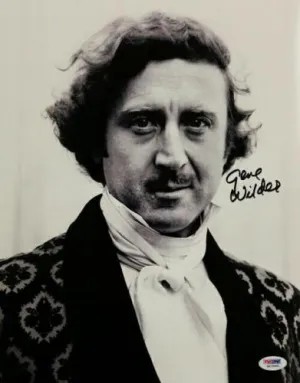 Gene Wilder Signed Autographed "Blazing Saddles" Glossy 11x14 Photo (PSA/DNA COA)