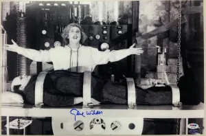 Gene Wilder Signed Autographed "Young Frankenstein" 12x18 Poster (PSA/DNA COA)