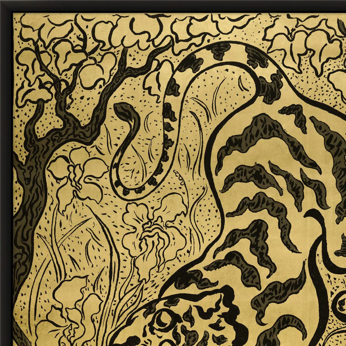 Gilded Jungle Giclée