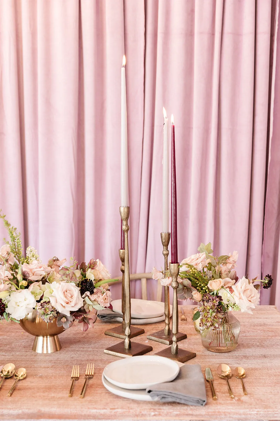 G'old Hollywood Footed Vased Centerpiece