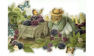 Green Ratinhos HH30273 Wallpaper Border