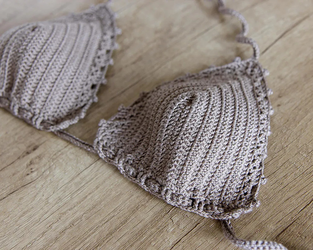 Guava Crochet Bralette