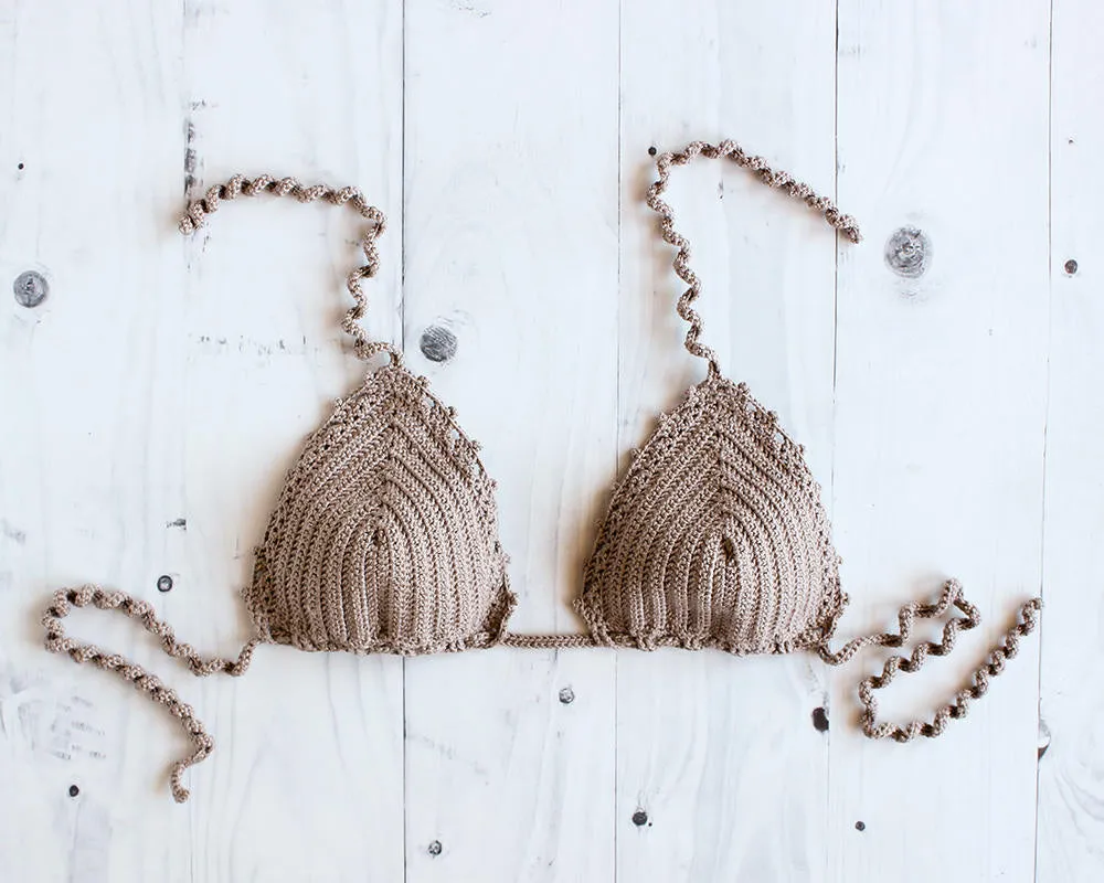 Guava Crochet Bralette