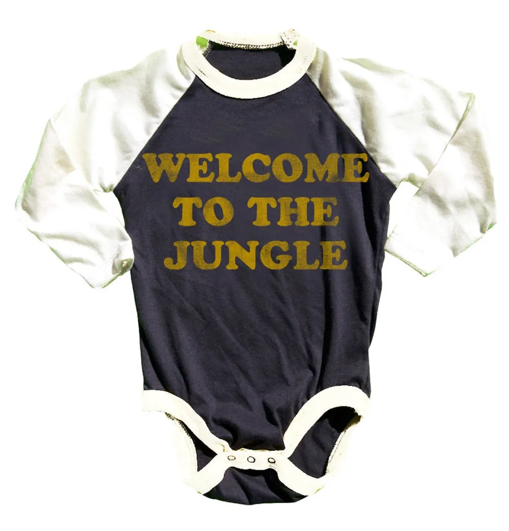 GUNS N' ROSES RECYCLED RAGLAN ONESIE