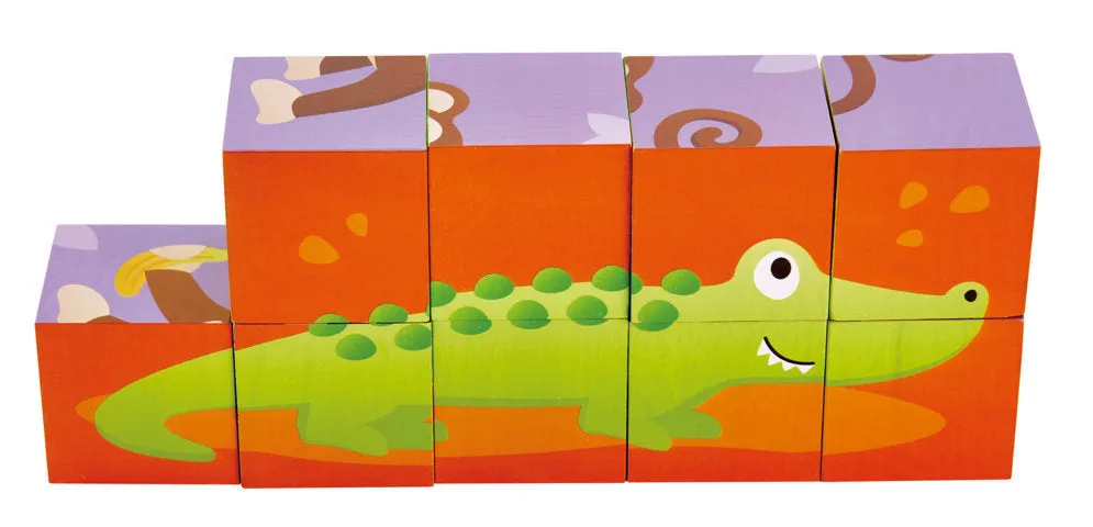 Hape Jungle Animal Block Puzzle