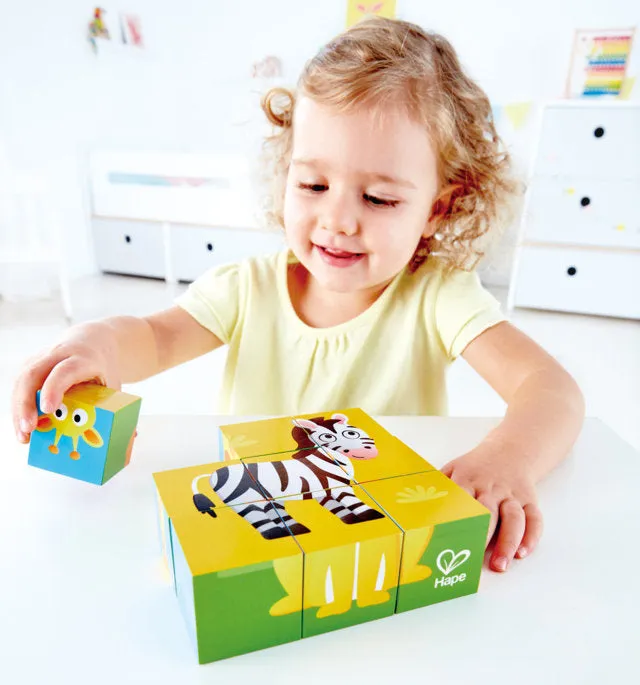 Hape Jungle Animal Block Puzzle