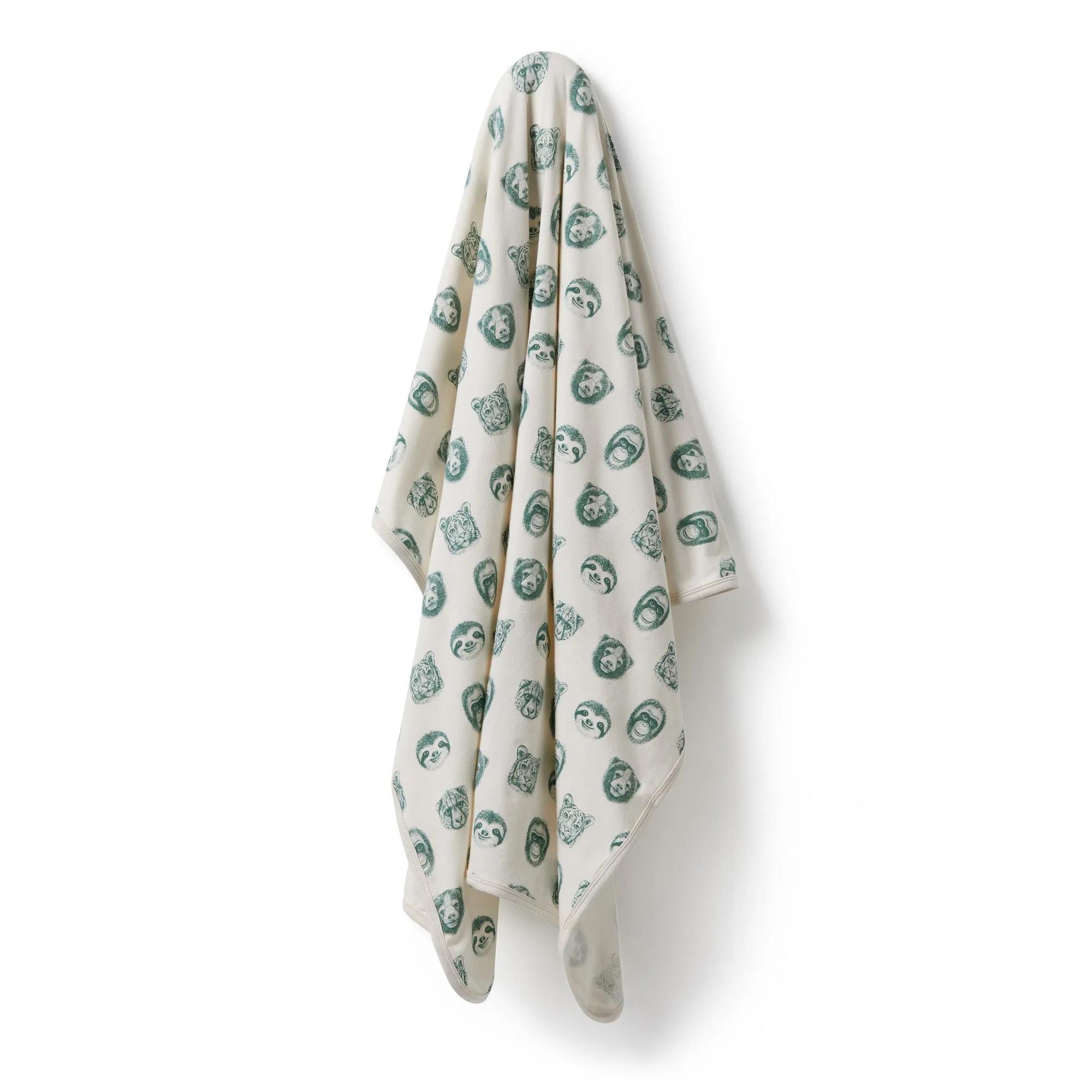 Hello Jungle Organic Bunny Rug