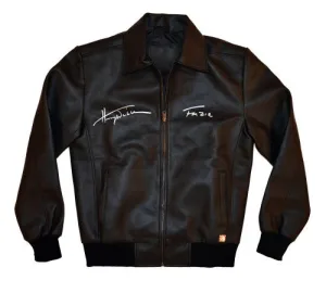 Henry Winkler Signed Autographed "Happy Days" The Fonz Faux Leather Jacket (ASI COA)