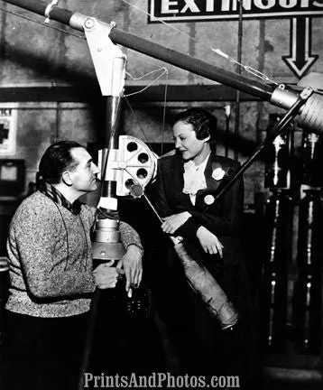 Hollywood FRITZ  LANG & Sylvia Sidney 2530
