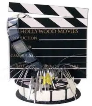 Hollywood Movie Set Centerpiece