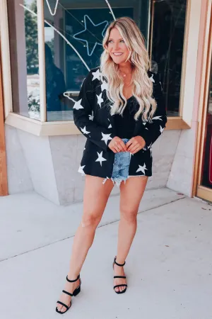 Hollywood Star Blazer - Black