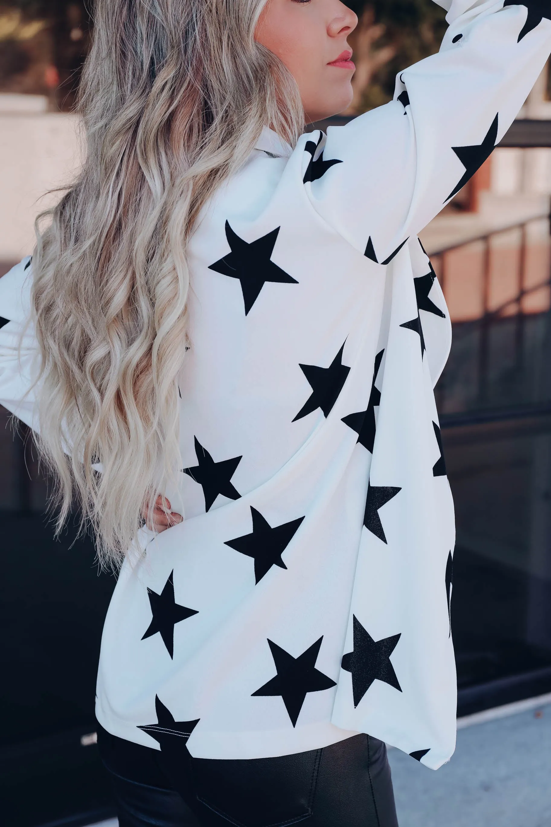Hollywood Star Blazer - Ivory