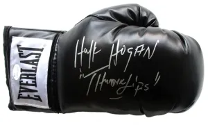 Hulk Hogan Signed Everlast Boxing Glove Inscribed "Thunder Lips" (JSA COA)