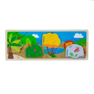 IN THE JUNGLE SENSORY BOARD