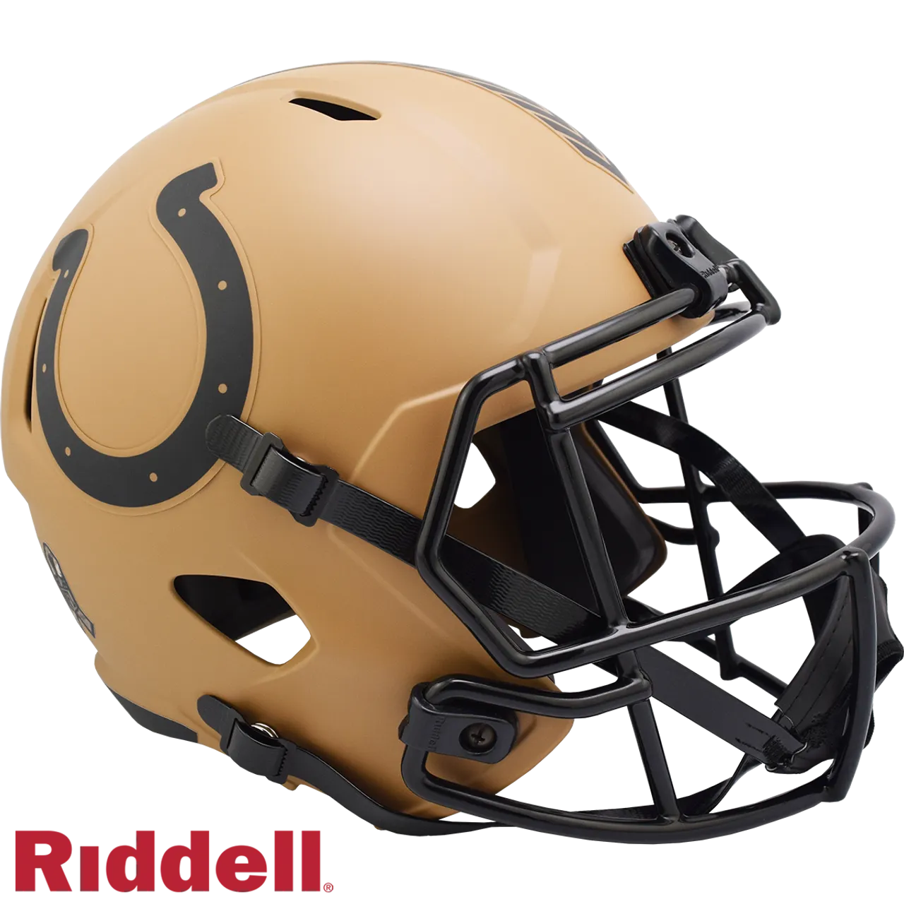 Indianapolis Colts Helmet Riddell Replica Full Size Speed Style Salute To Service 2023