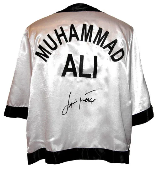 Jamie Foxx Signed Autographed Bundini Brown "Muhammad Ali" Cornerman Jacket (ASI COA)