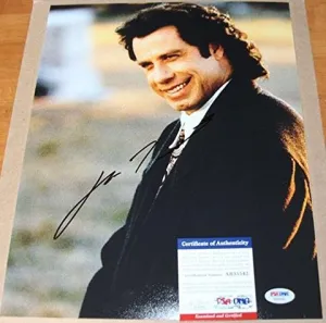 John Travolta Signed Autographed "Michael" Glossy 11x14 Photo (PSA/DNA)