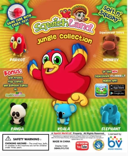 Jungle 1 inch Toy Capsules