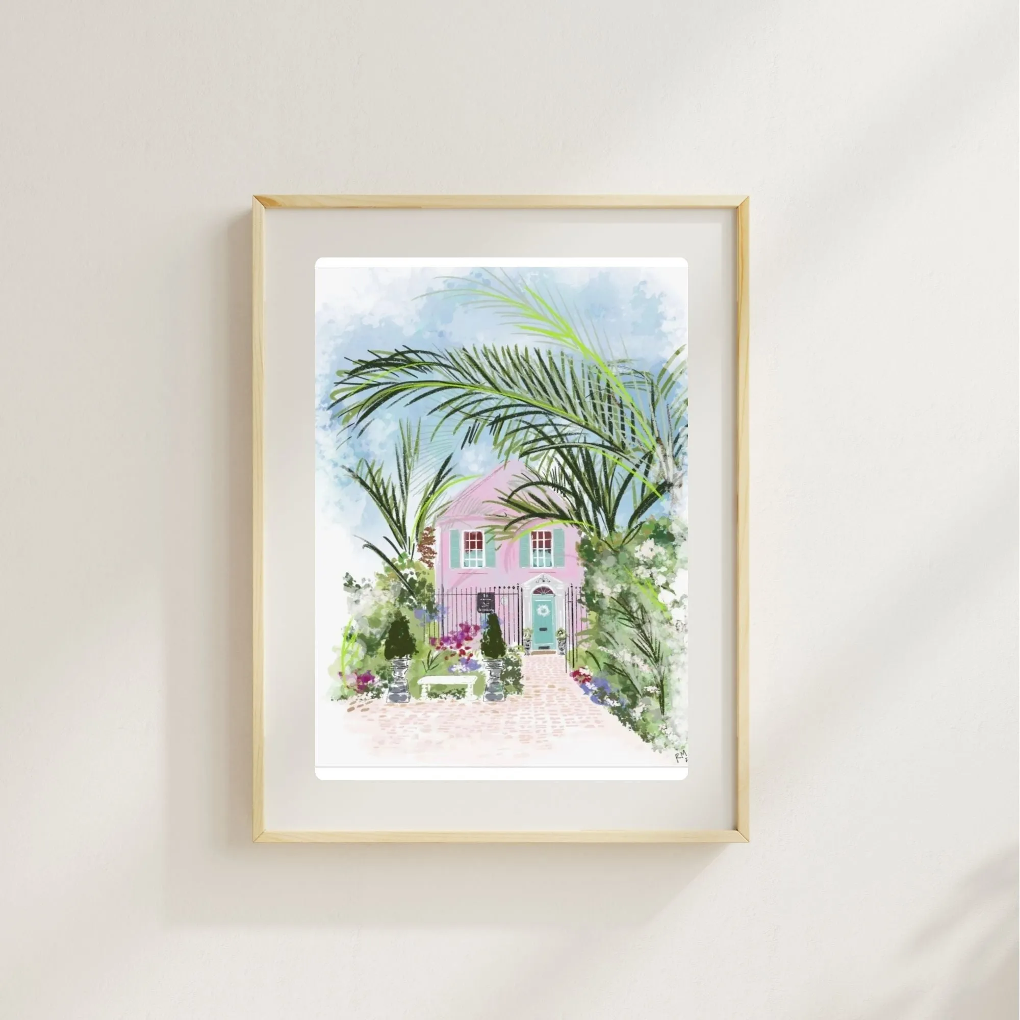 JUNGLE HOUSE - Art Print