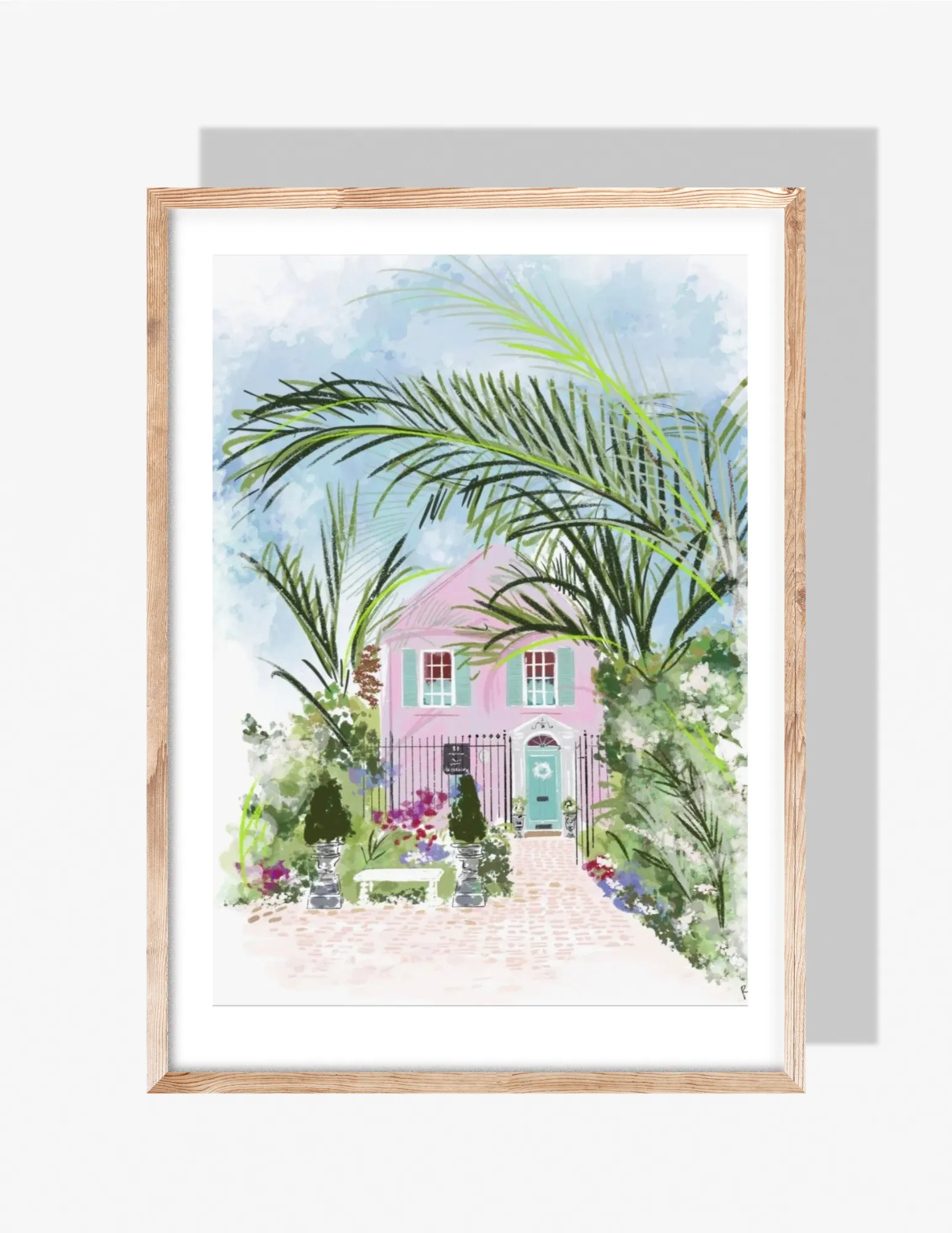 JUNGLE HOUSE - Art Print