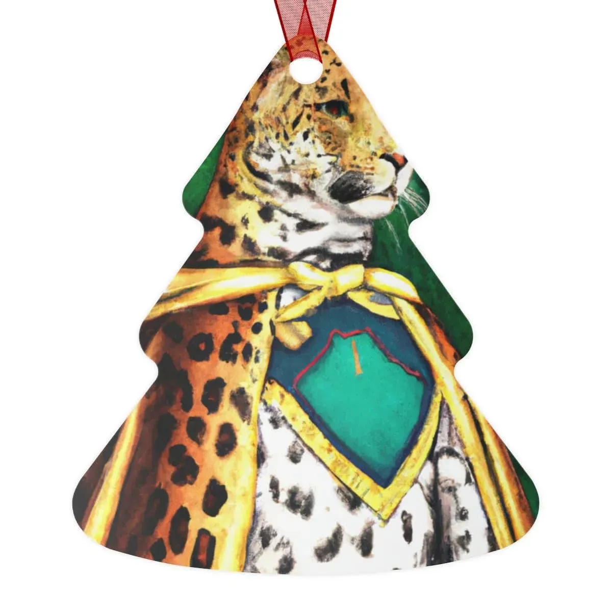 Jungle King Metal Ornaments