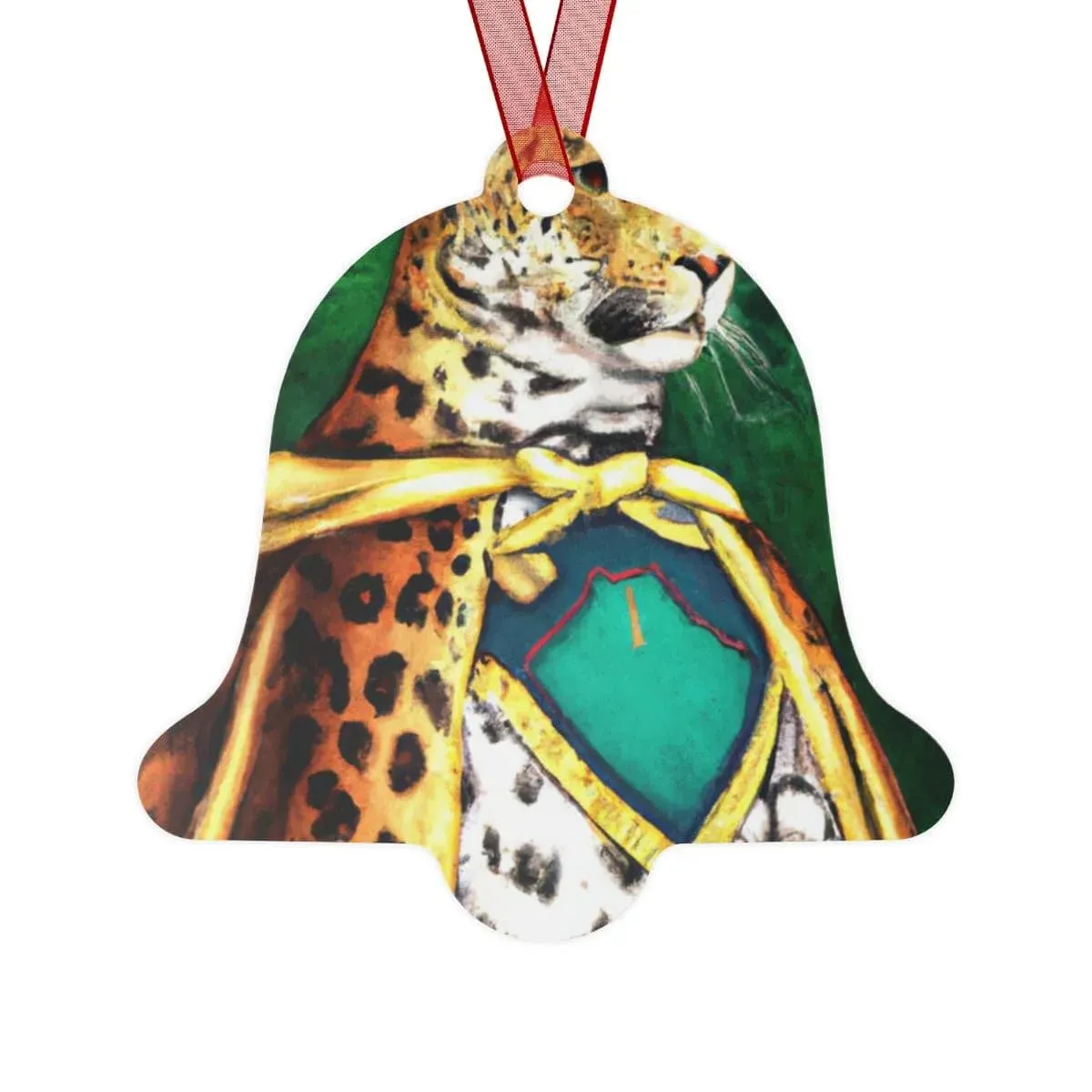 Jungle King Metal Ornaments