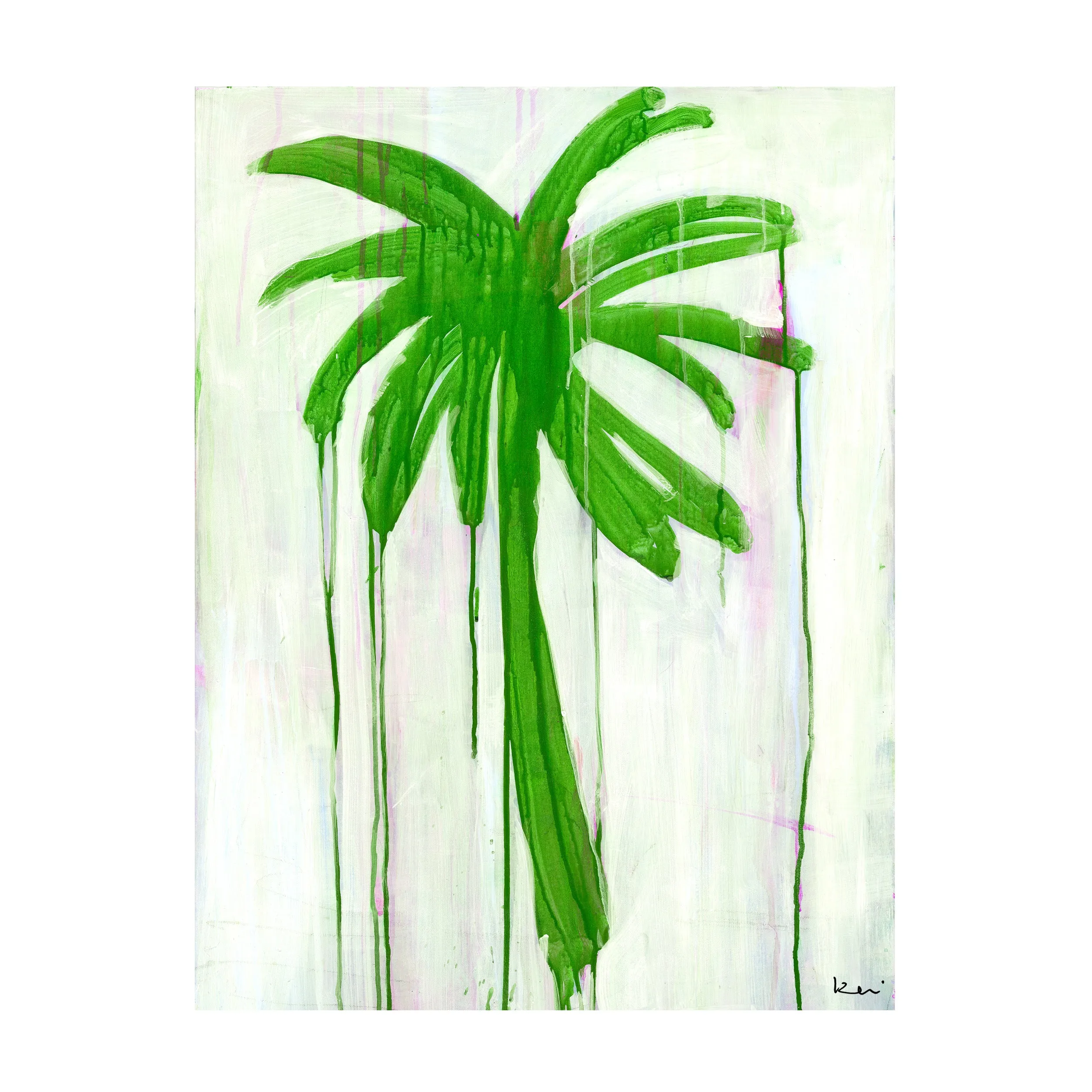 Jungle Palms Art Print