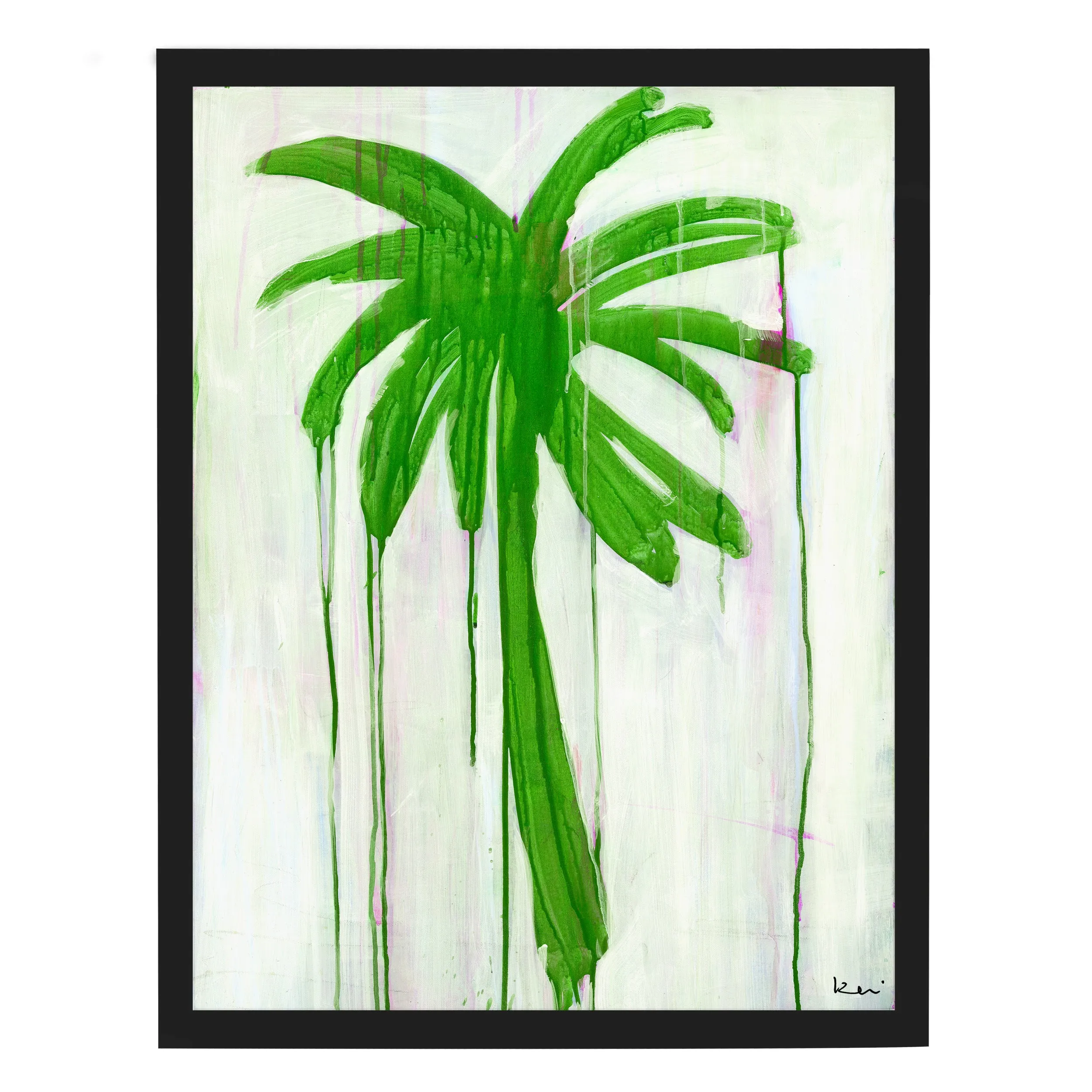 Jungle Palms Art Print