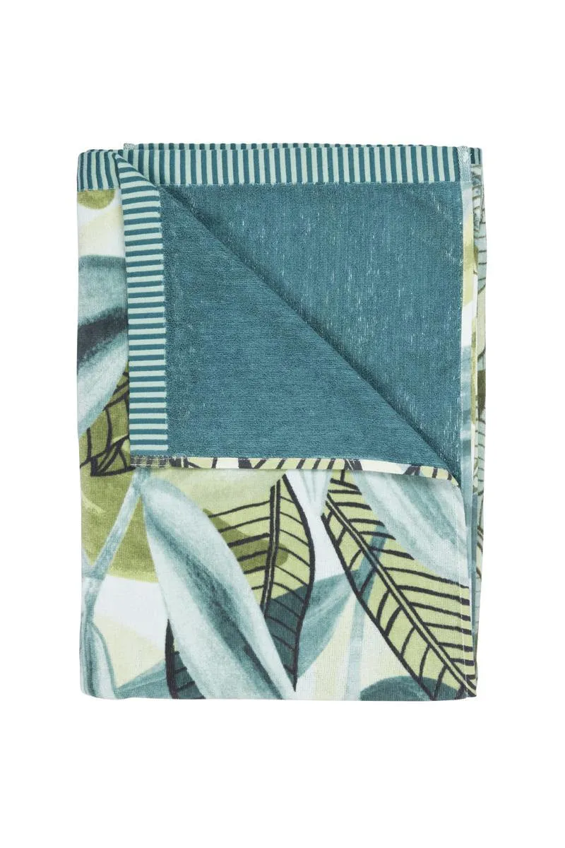 Jungle Vibe Green Beach Towel
