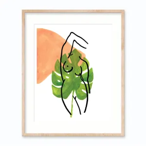 Jungle Woman 1 - Art Print