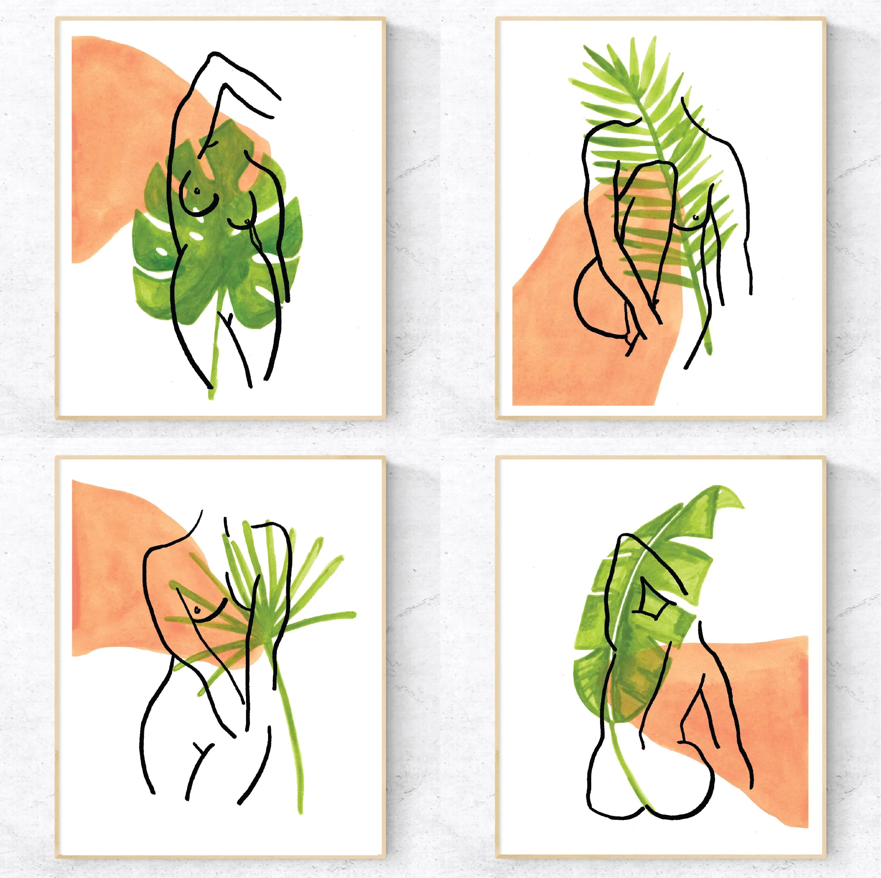 Jungle Woman 1 - Art Print