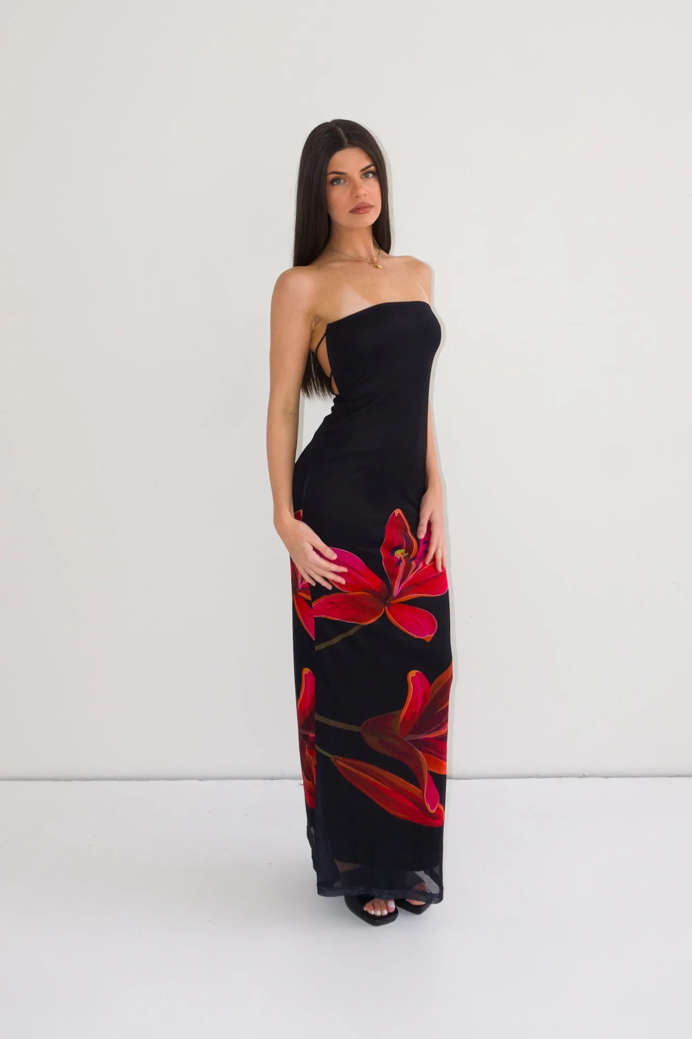 Kameli Boutique - Ashley Floral Maxi