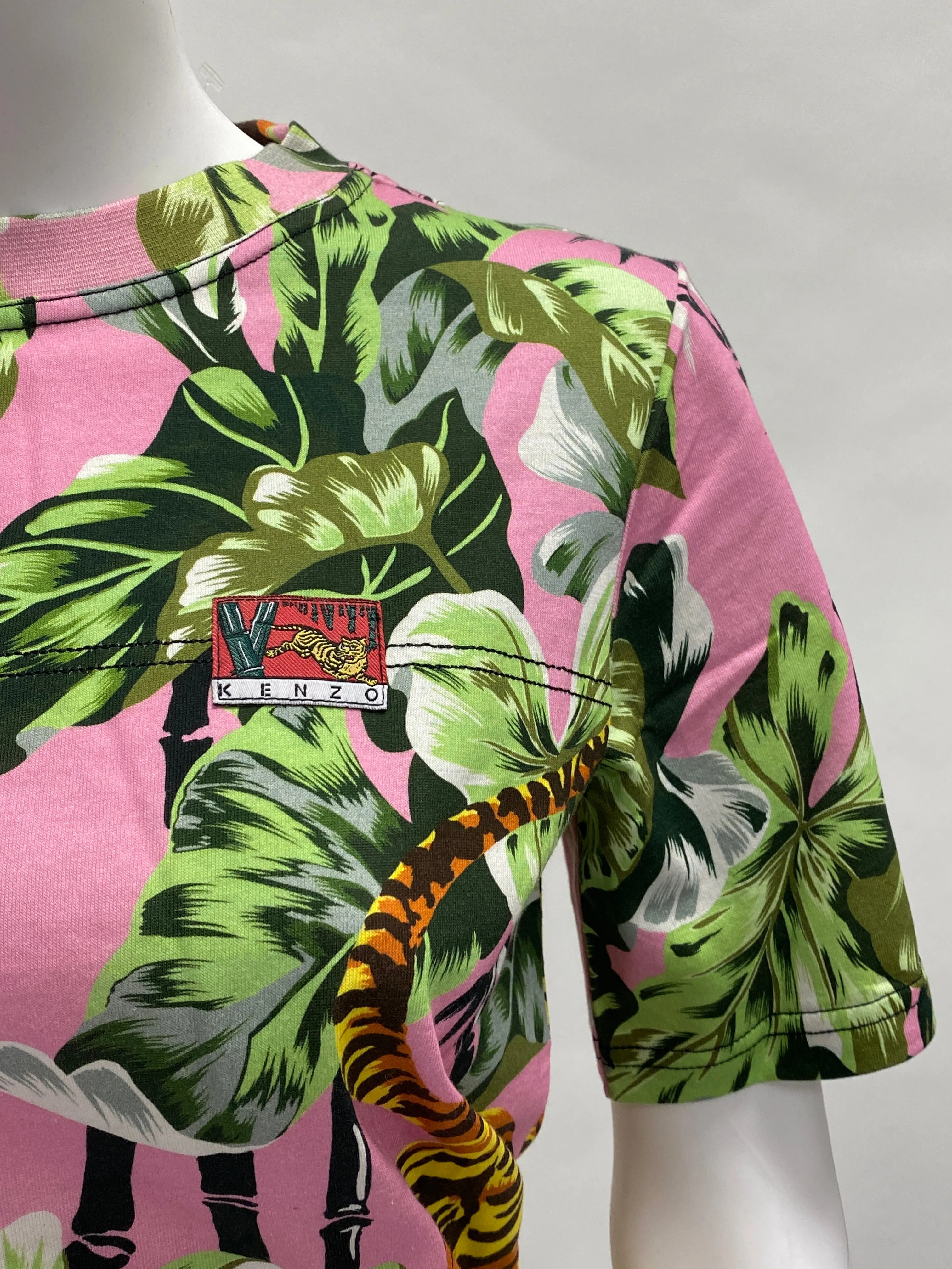 Kenzo Patis Pink Jungle T Shirt