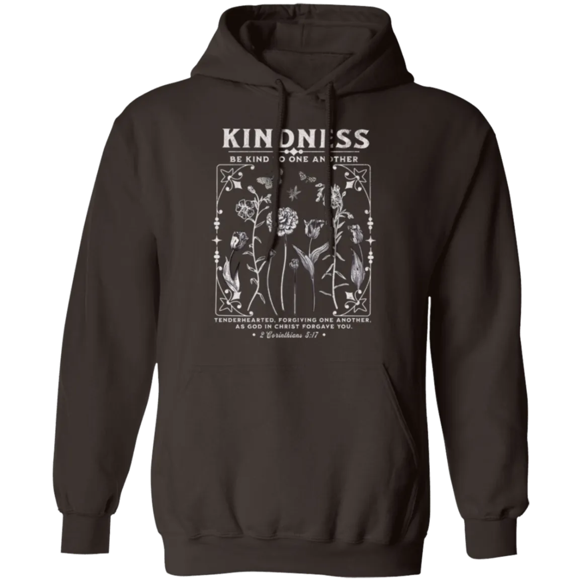 Kindness Hoodie - Christian Design - Be Kind to One Another - Gildan