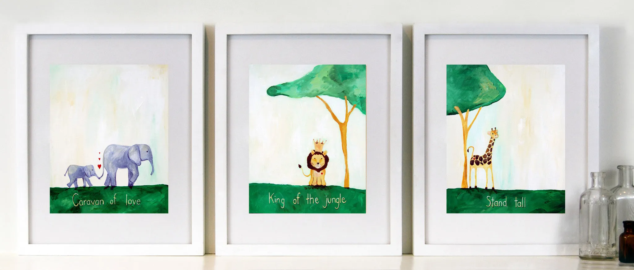 King of the Jungle - Nursery Quote Art