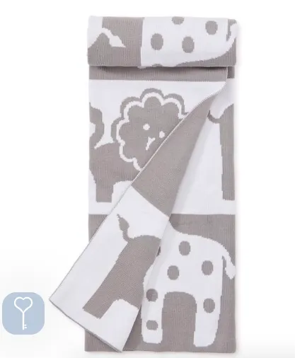 Kissy Kissy- Jungle Novelty Blanket