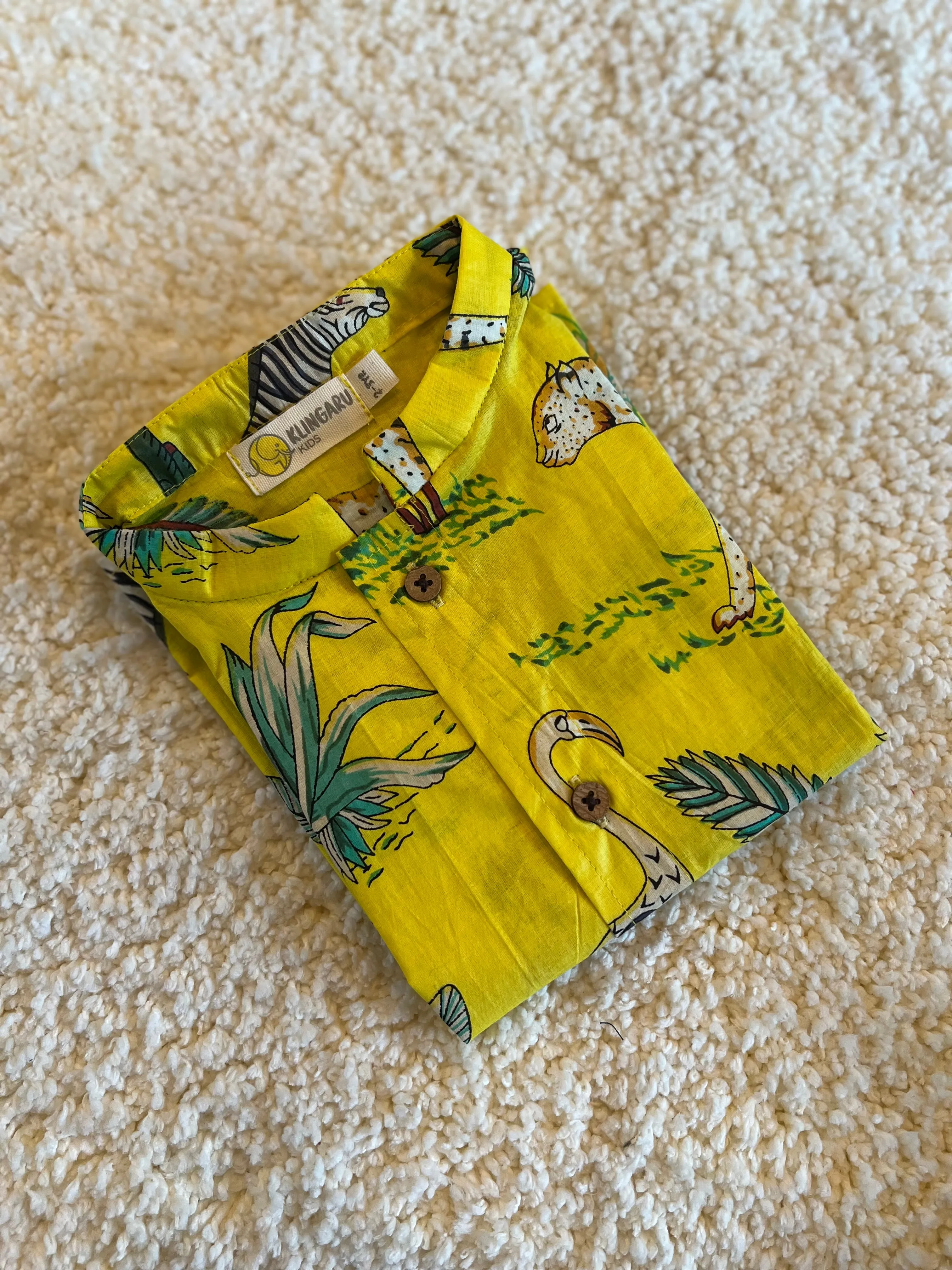 Klingaru Shirt - Yellow Jungle