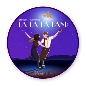 La La La Land Die Cut Sticker