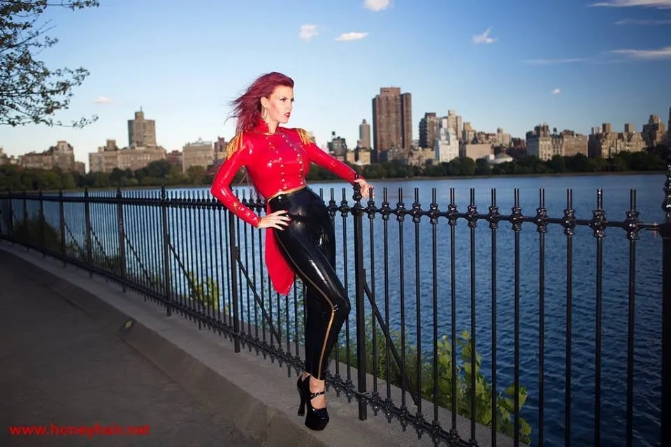 Latex Admiral Tailcoat